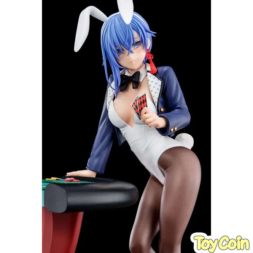 Sakuya Sieglinde Wearing Lapis Lazuli Blue Bunny Costume with Nip Slip Gimmick System by Nippon Columbia - Shop at ToyCoin
