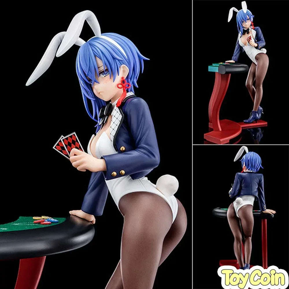 Sakuya Sieglinde Wearing Lapis Lazuli Blue Bunny Costume with Nip Slip Gimmick System by Nippon Columbia - Shop at ToyCoin