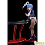 Sakuya Sieglinde Wearing Lapis Lazuli Blue Bunny Costume with Nip Slip Gimmick System by Nippon Columbia - Shop at ToyCoin