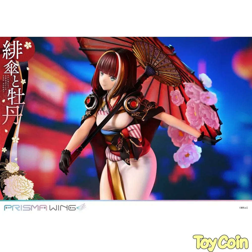 Scarlet Umbrella and Peony by Prime 1 Studio - Shop at ToyCoin