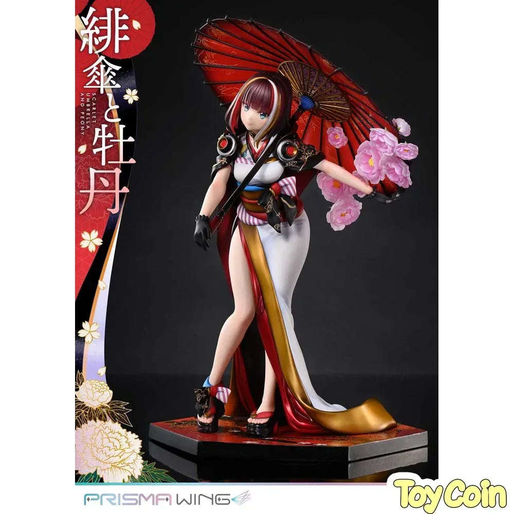 Scarlet Umbrella and Peony by Prime 1 Studio - Shop at ToyCoin