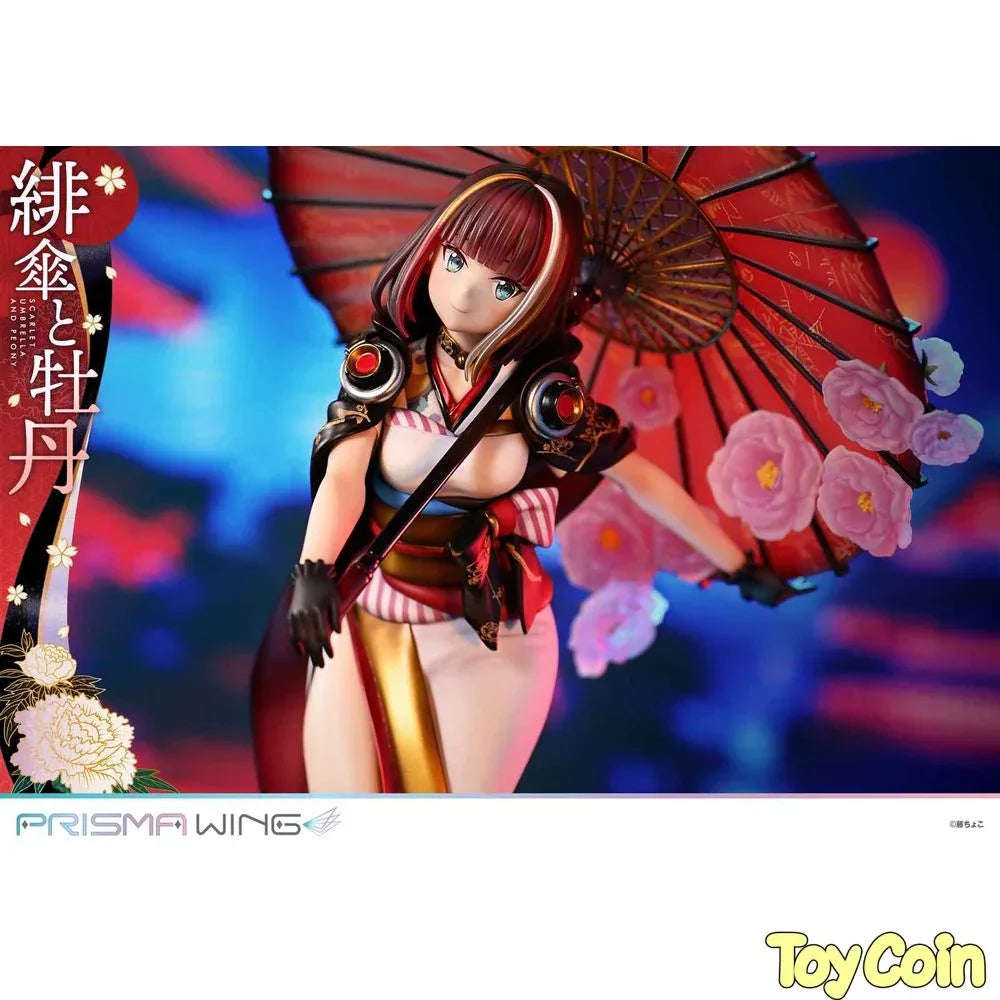 Scarlet Umbrella and Peony by Prime 1 Studio - Shop at ToyCoin
