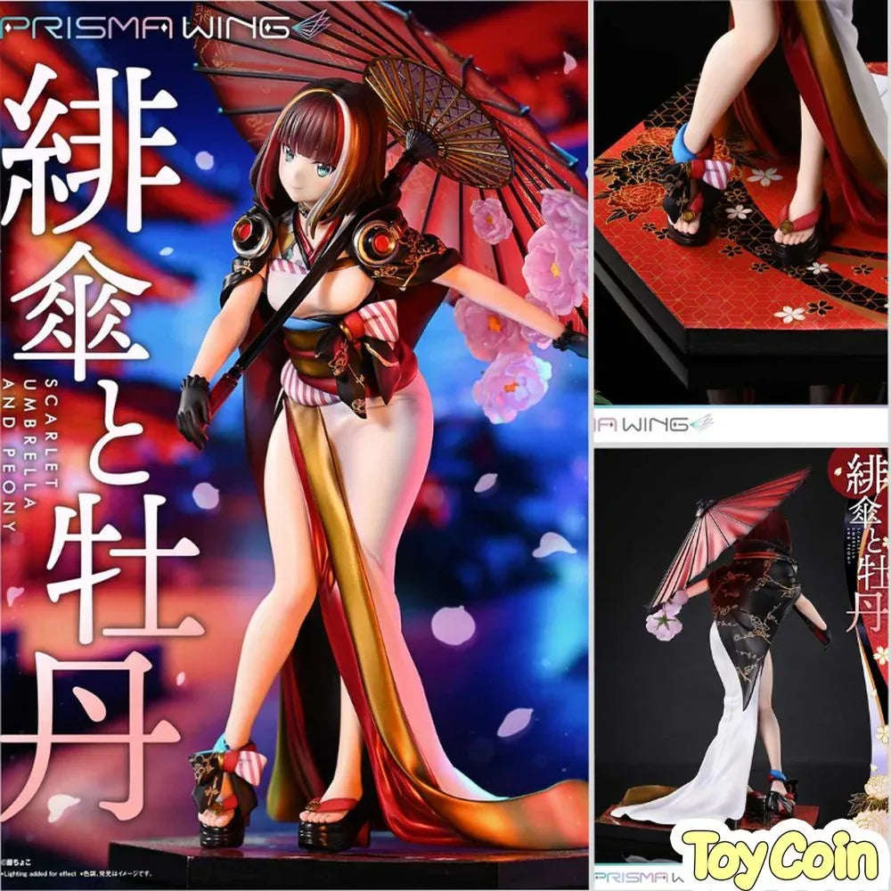Scarlet Umbrella and Peony by Prime 1 Studio - Shop at ToyCoin
