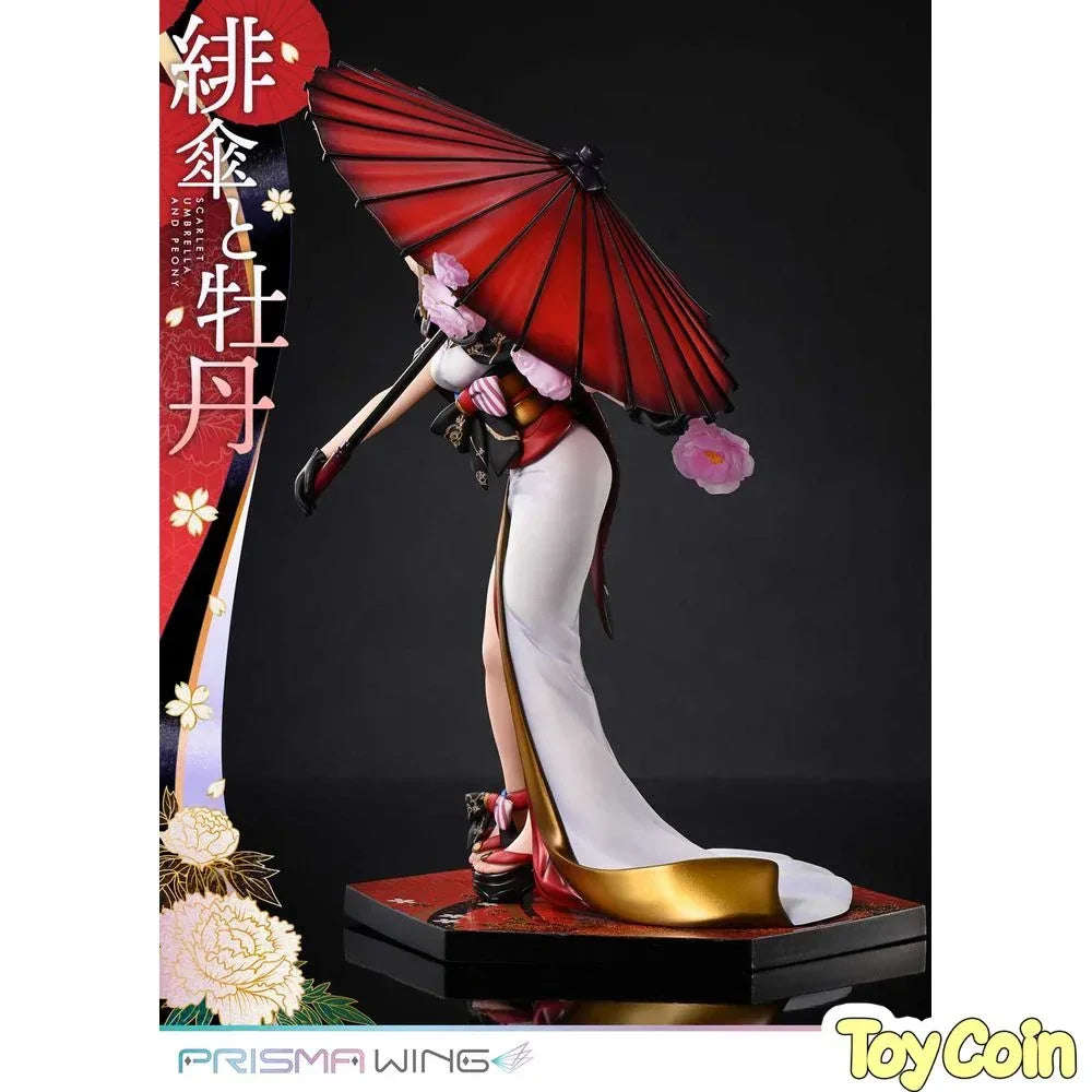 Scarlet Umbrella and Peony by Prime 1 Studio - Shop at ToyCoin