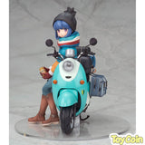 Rin Shima with Scooter