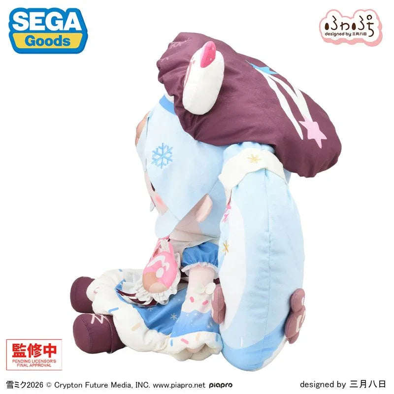 Snow Miku 2026 Fuwa Petit Dodeka Jumbo Plush by SEGA - Shop at ToyCoin