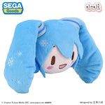 Snow Miku Fuwa Petit Face Mascot by  SEGA 4573628573950 ToyCoin