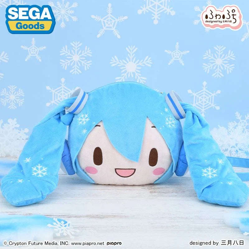 Snow Miku Fuwa Petit Face Shoulder Bag M by SEGA - Shop at ToyCoin