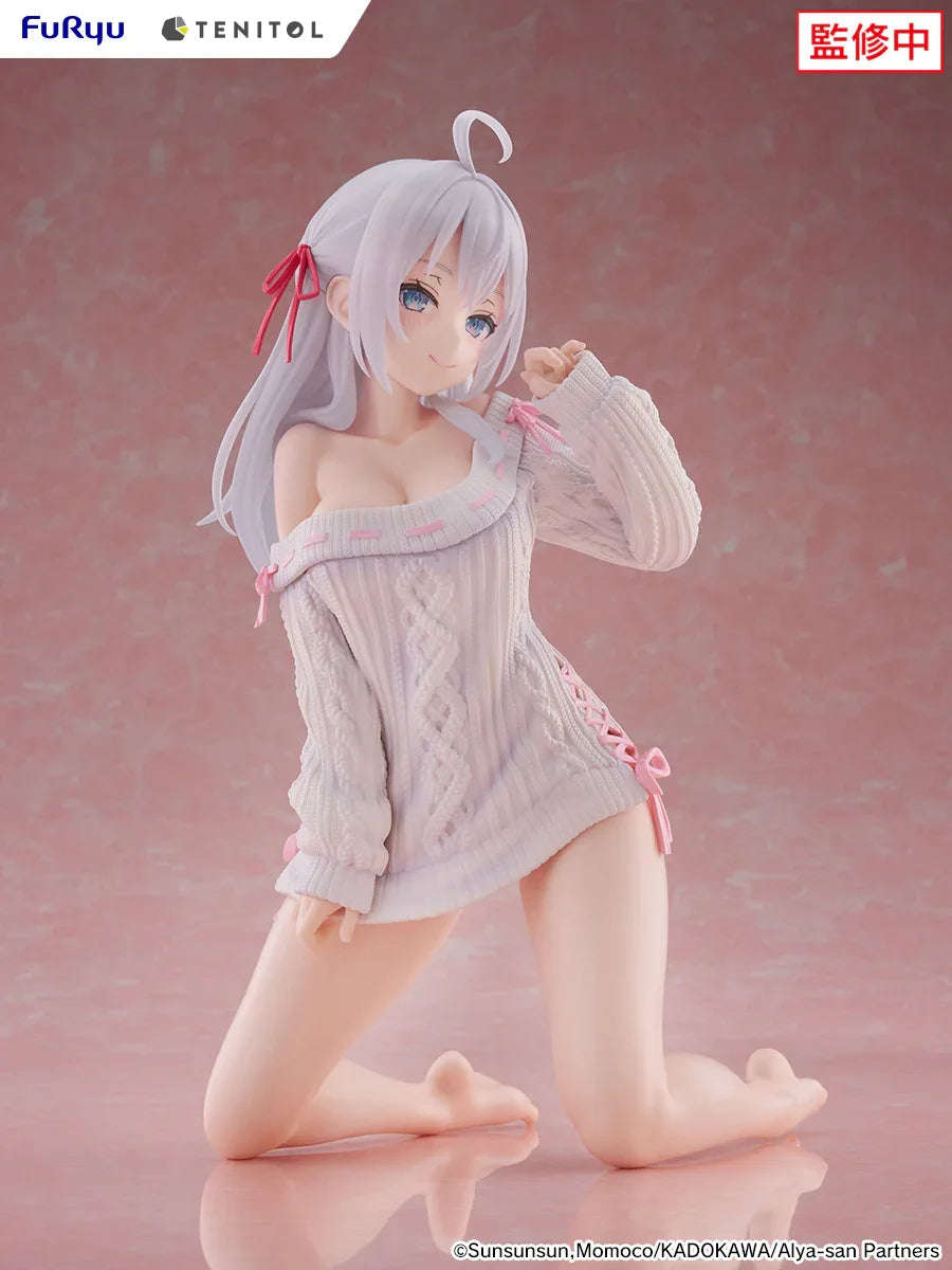 TENITOL BIG Noodle Stopper Figure Alya Knit Ver. by FuRyu - Shop at ToyCoin