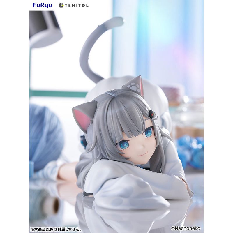 TENITOL BIG Noodle Stopper Figure Nachoneko by FuRyu - Shop at ToyCoin