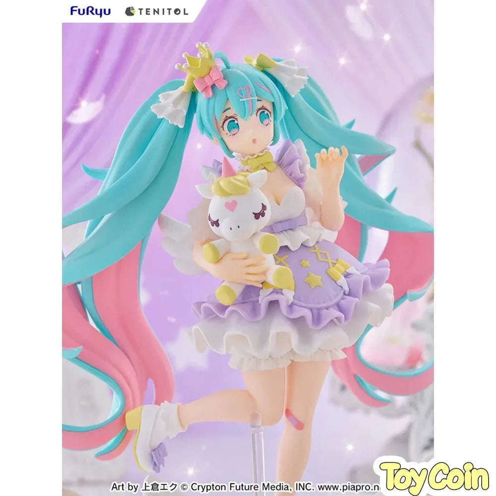 TENITOL Hatsune Miku Yumekawa Princess Lavender Ver. by FuRyu - Shop at ToyCoin