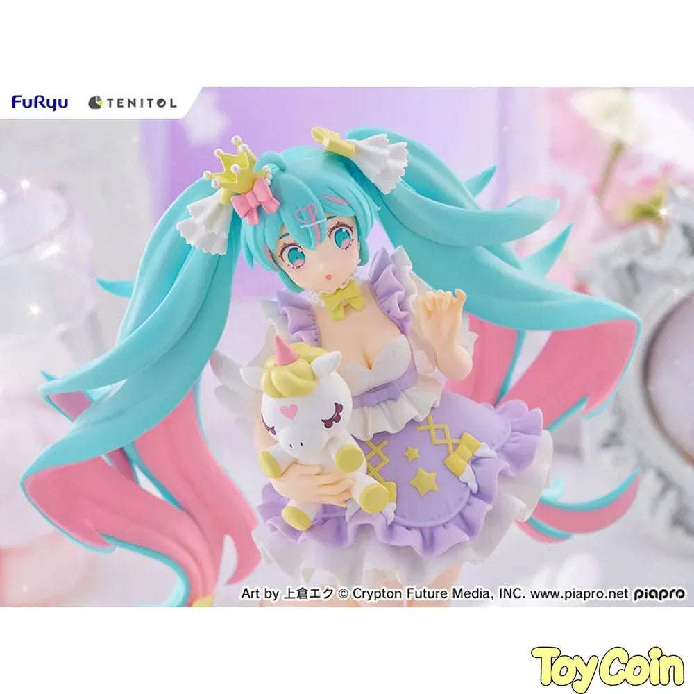 TENITOL Hatsune Miku Yumekawa Princess Lavender Ver. by FuRyu - Shop at ToyCoin