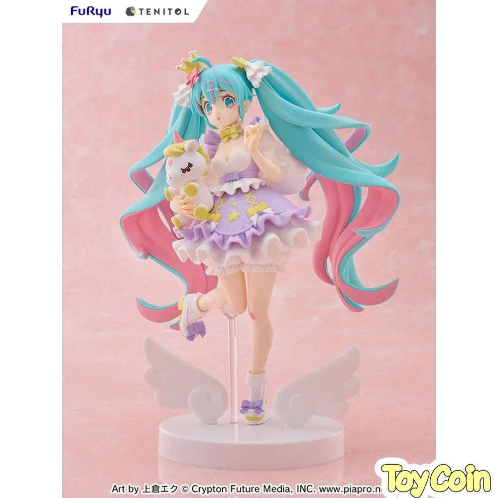 TENITOL Hatsune Miku Yumekawa Princess Lavender Ver. by FuRyu - Shop at ToyCoin