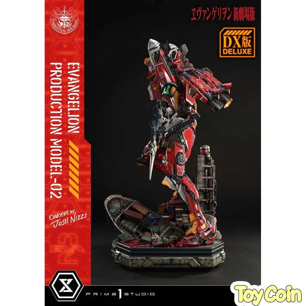 Ultimate Diorama Masterline Regular Artificial Human Evangelion Production Model-02 (Concept By Josh Nizzi) DX Edition by Prime 1 Studio - Shop at ToyCoin
