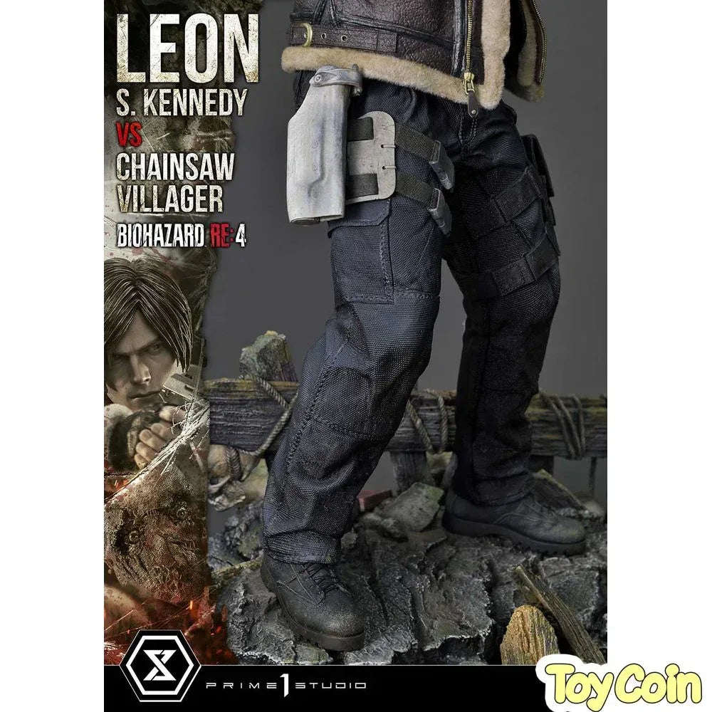Ultimate Premium Masterline Leon S. Kennedy VS Chainsaw Villager by Prime 1 Studio - Shop at ToyCoin