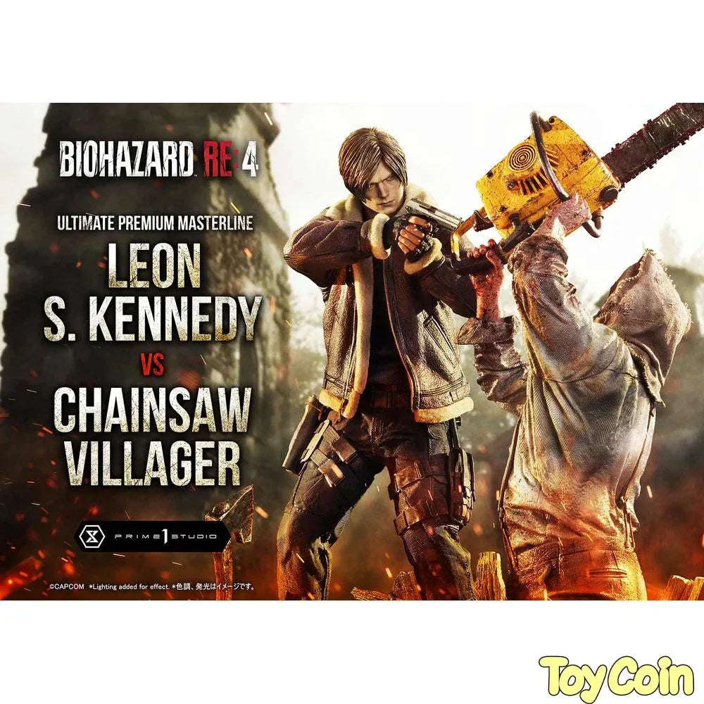 Ultimate Premium Masterline Leon S. Kennedy VS Chainsaw Villager by Prime 1 Studio - Shop at ToyCoin