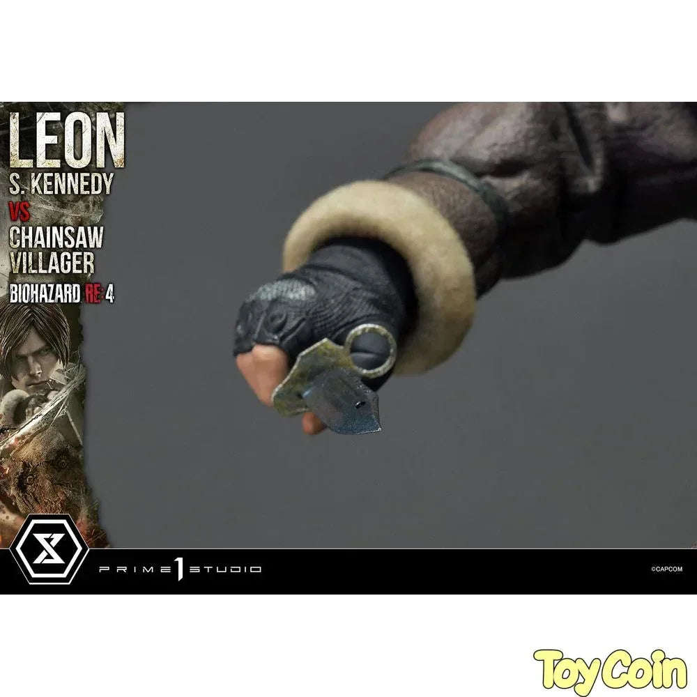 Ultimate Premium Masterline Leon S. Kennedy VS Chainsaw Villager by Prime 1 Studio - Shop at ToyCoin