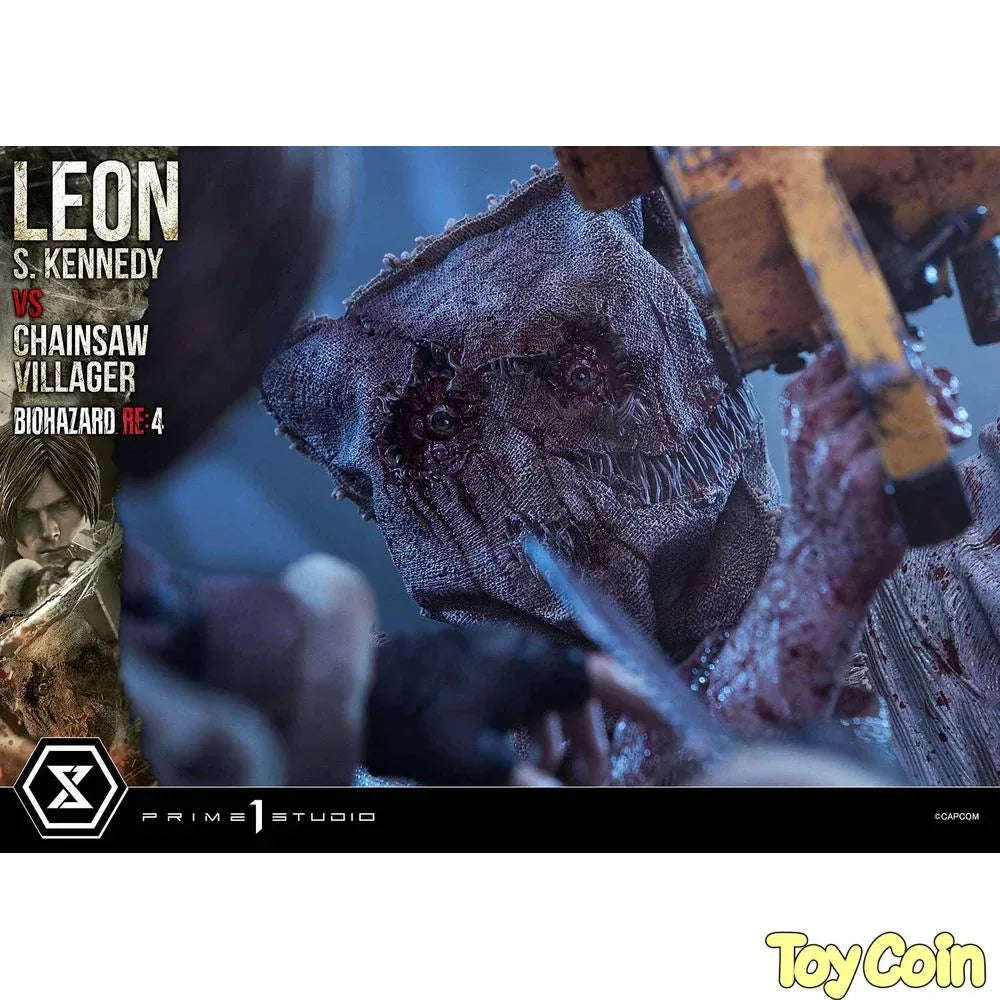 Ultimate Premium Masterline Leon S. Kennedy VS Chainsaw Villager by Prime 1 Studio - Shop at ToyCoin