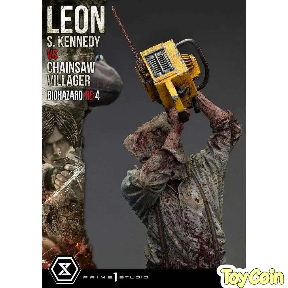 Ultimate Premium Masterline Leon S. Kennedy VS Chainsaw Villager by Prime 1 Studio - Shop at ToyCoin