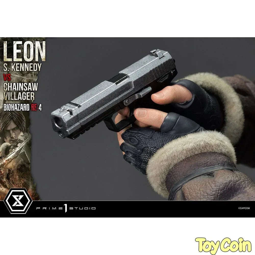 Ultimate Premium Masterline Leon S. Kennedy VS Chainsaw Villager by Prime 1 Studio - Shop at ToyCoin