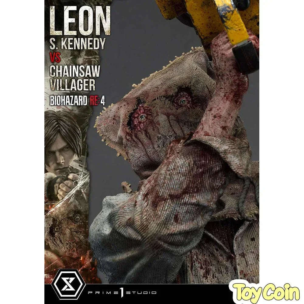 Ultimate Premium Masterline Leon S. Kennedy VS Chainsaw Villager by Prime 1 Studio - Shop at ToyCoin