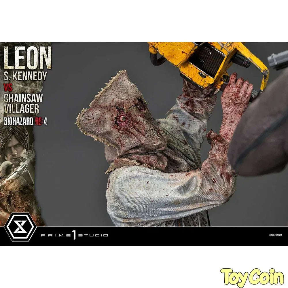 Ultimate Premium Masterline Leon S. Kennedy VS Chainsaw Villager by Prime 1 Studio - Shop at ToyCoin