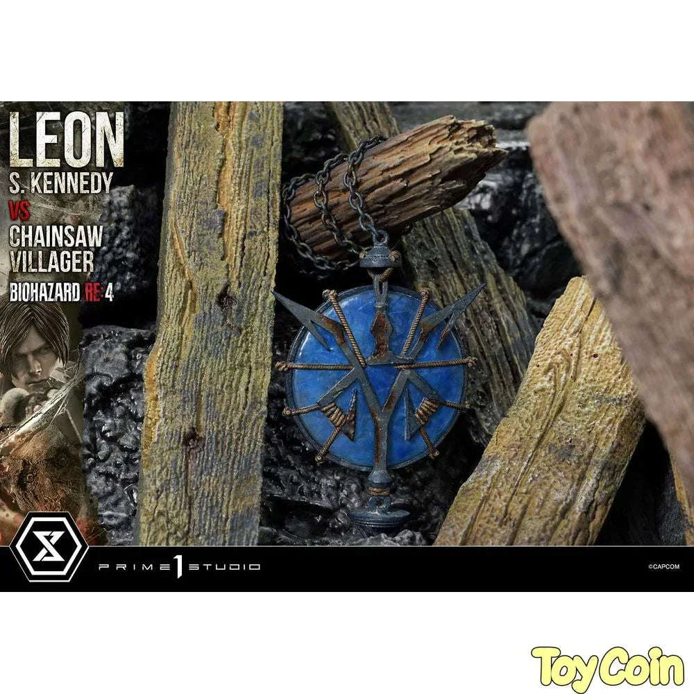 Ultimate Premium Masterline Leon S. Kennedy VS Chainsaw Villager by Prime 1 Studio - Shop at ToyCoin