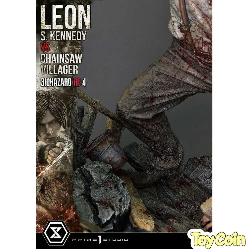 Ultimate Premium Masterline Leon S. Kennedy VS Chainsaw Villager by Prime 1 Studio - Shop at ToyCoin