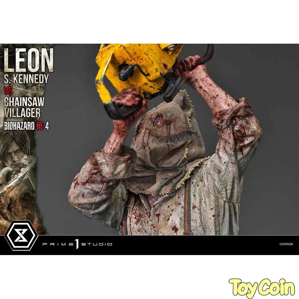 Ultimate Premium Masterline Leon S. Kennedy VS Chainsaw Villager by Prime 1 Studio - Shop at ToyCoin