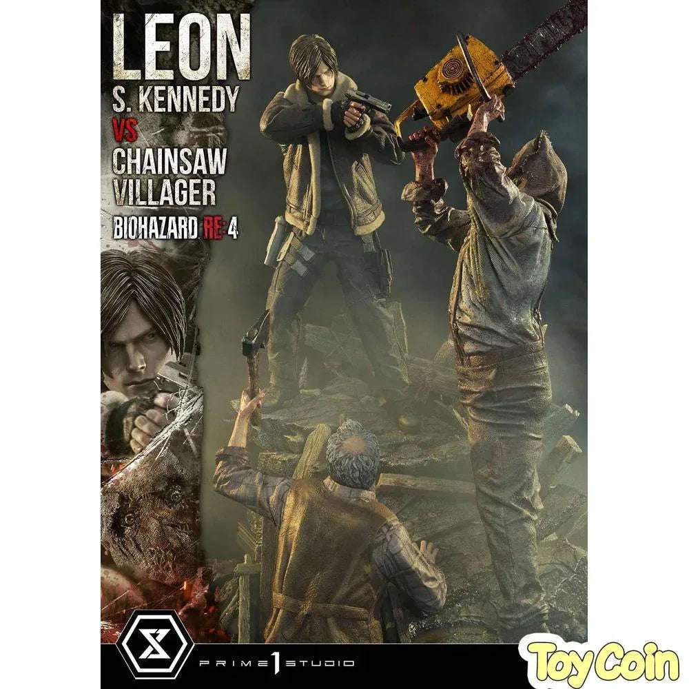 Ultimate Premium Masterline Leon S. Kennedy VS Chainsaw Villager by Prime 1 Studio - Shop at ToyCoin