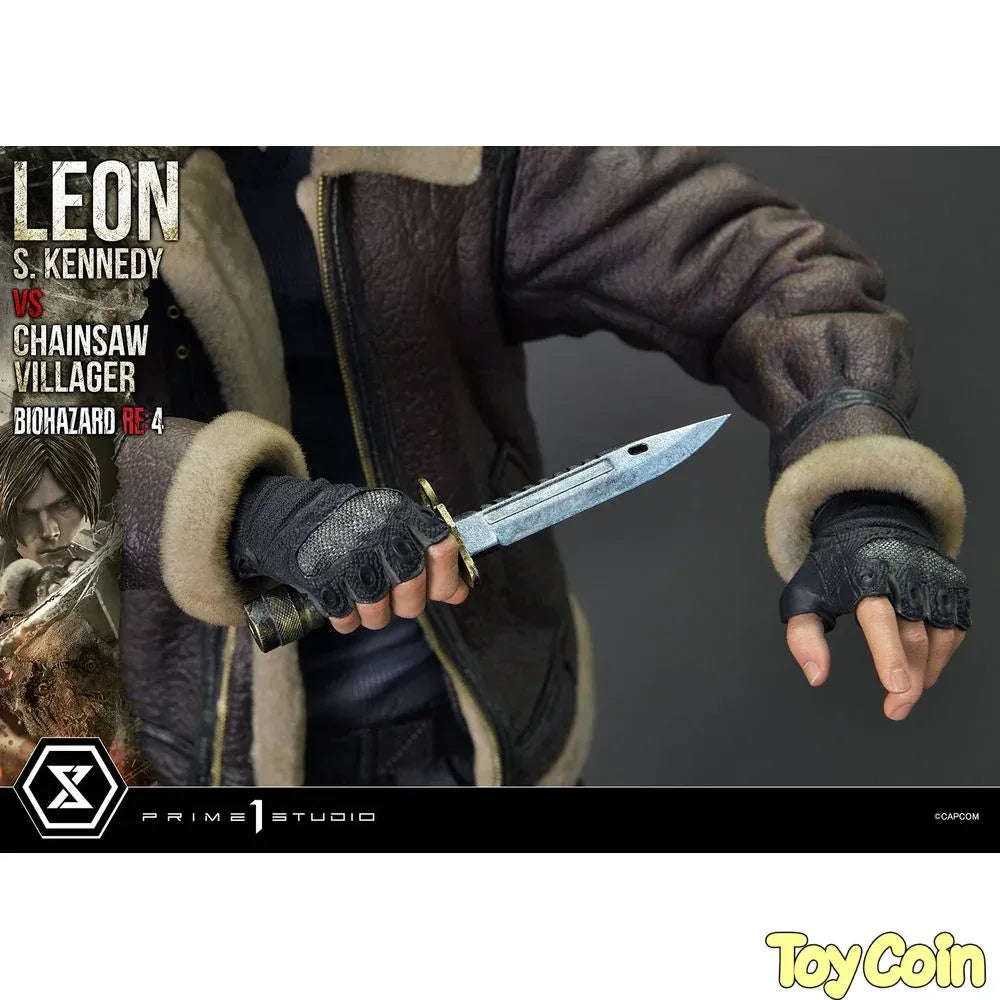 Ultimate Premium Masterline Leon S. Kennedy VS Chainsaw Villager by Prime 1 Studio - Shop at ToyCoin