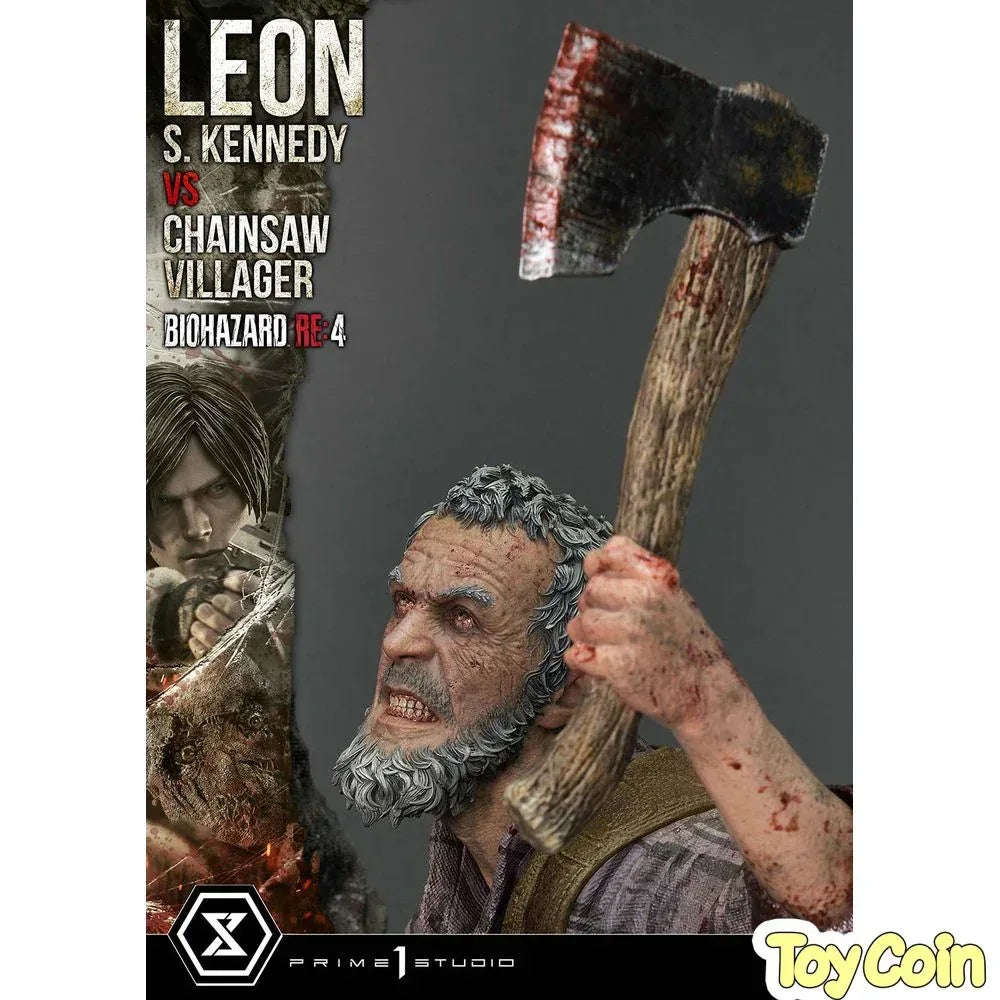 Ultimate Premium Masterline Leon S. Kennedy VS Chainsaw Villager by Prime 1 Studio - Shop at ToyCoin