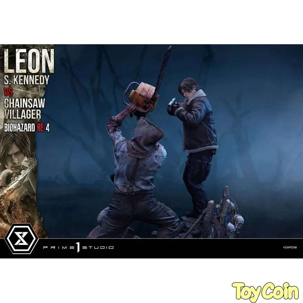 Ultimate Premium Masterline Leon S. Kennedy VS Chainsaw Villager by Prime 1 Studio - Shop at ToyCoin