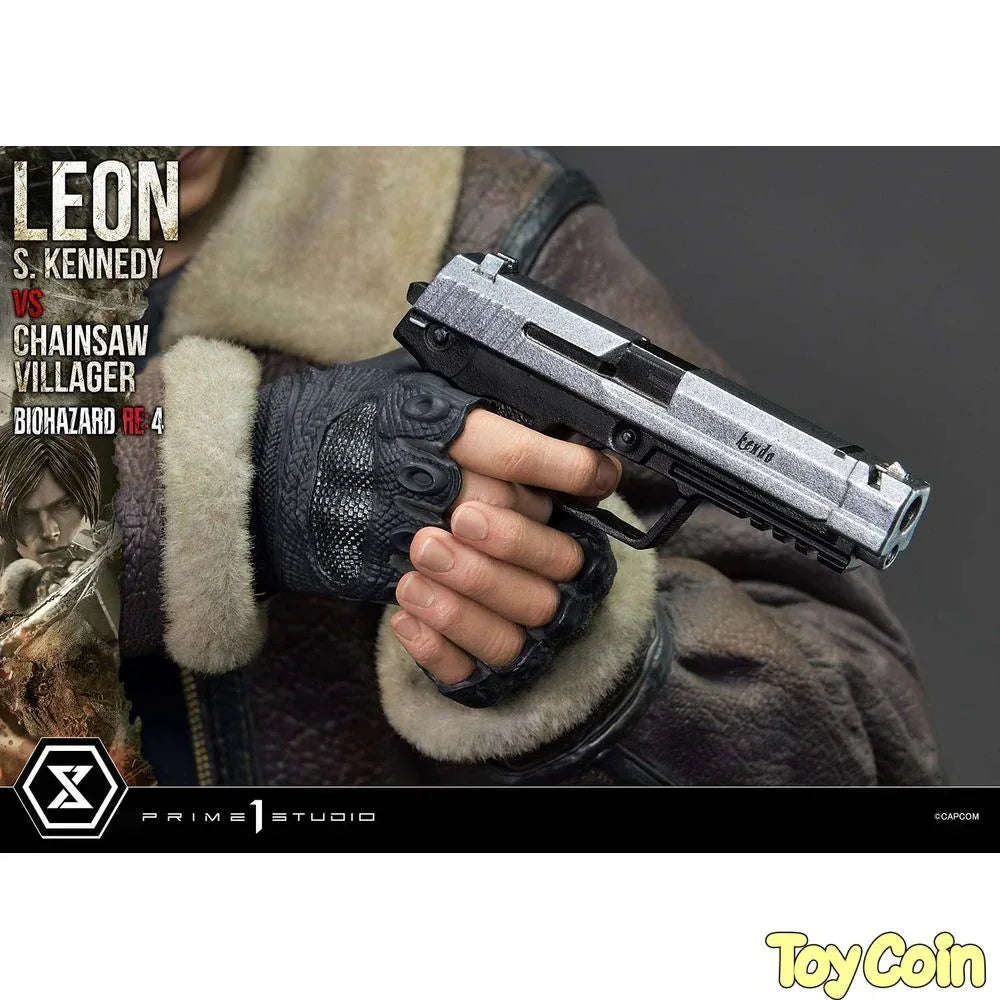 Ultimate Premium Masterline Leon S. Kennedy VS Chainsaw Villager by Prime 1 Studio - Shop at ToyCoin