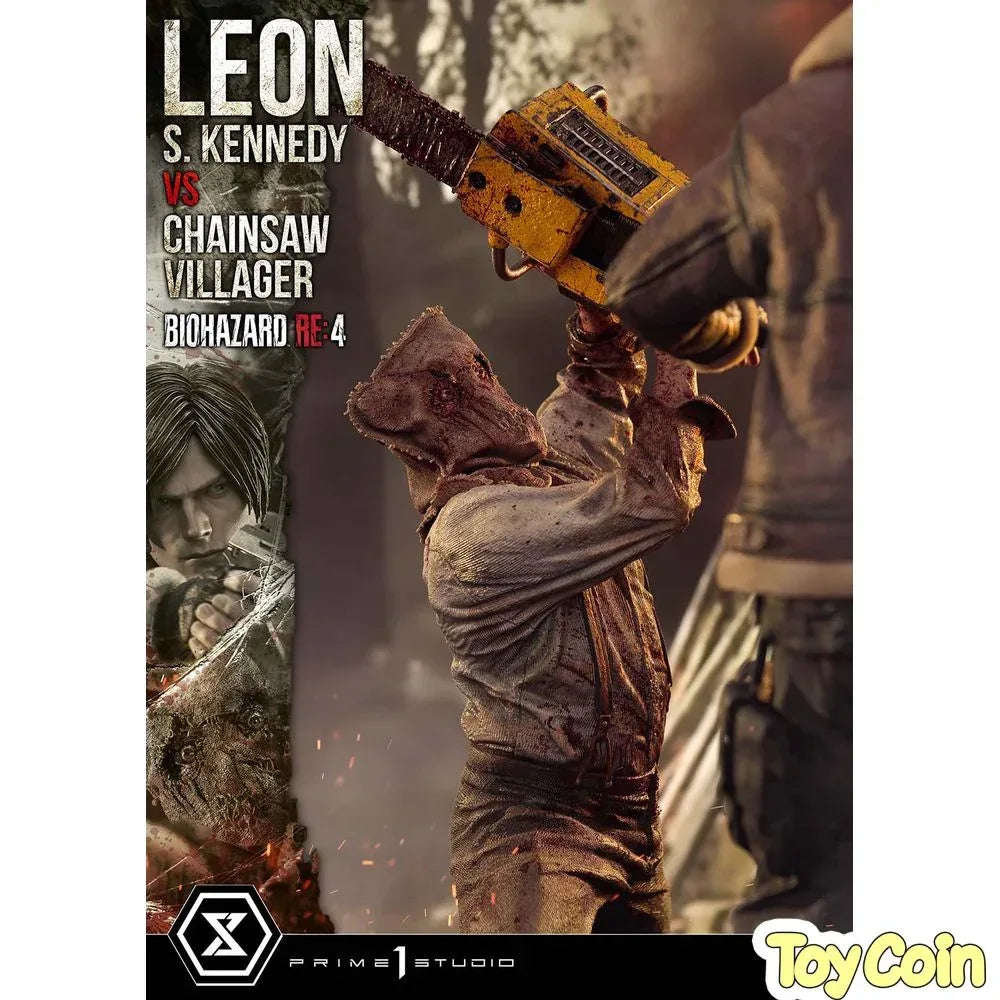 Ultimate Premium Masterline Leon S. Kennedy VS Chainsaw Villager by Prime 1 Studio - Shop at ToyCoin