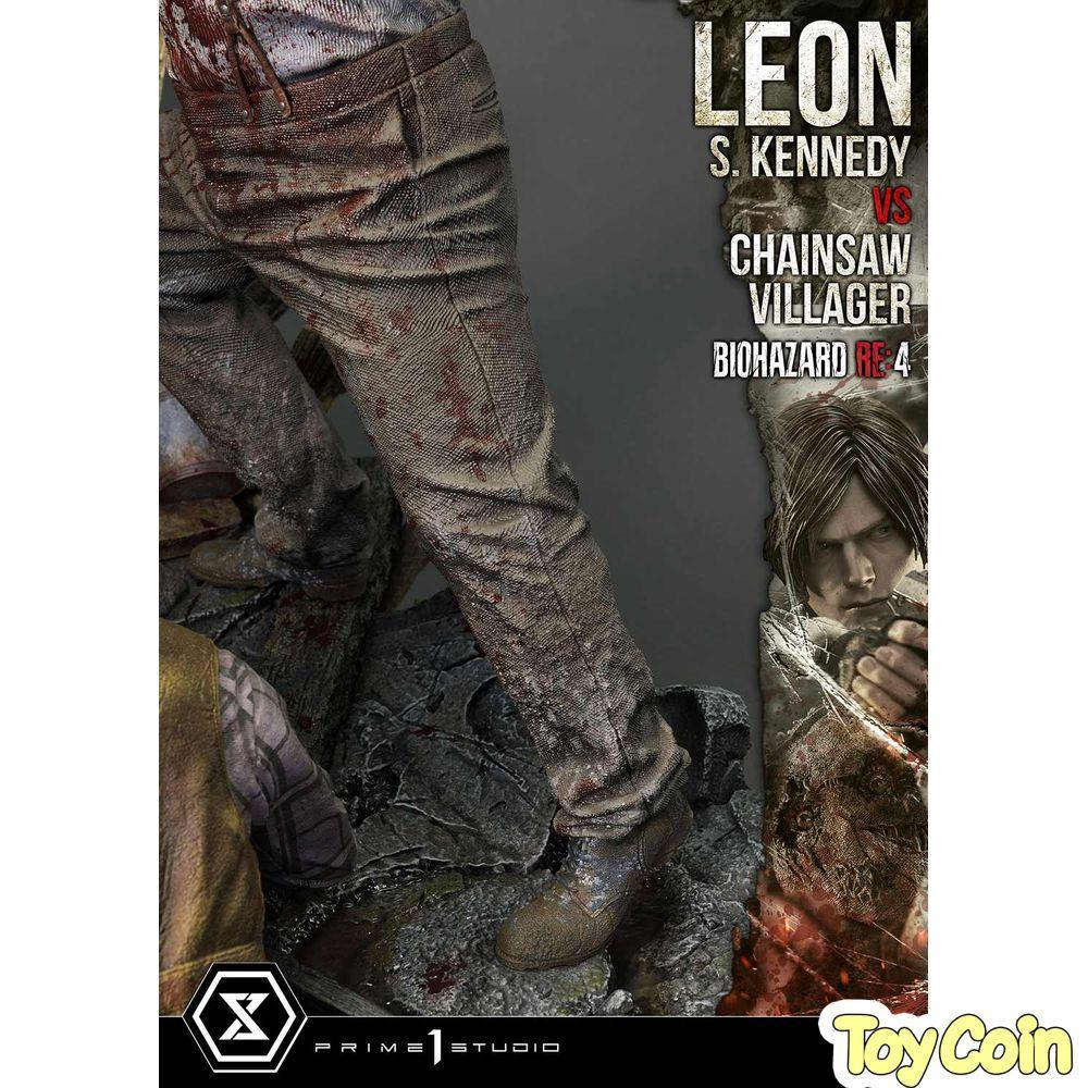 Ultimate Premium Masterline Leon S. Kennedy VS Chainsaw Villager by Prime 1 Studio - Shop at ToyCoin
