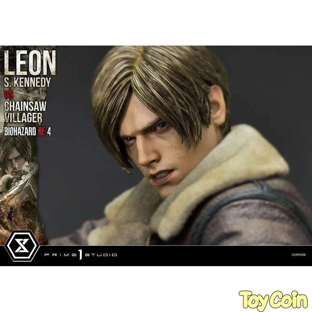 Ultimate Premium Masterline Leon S. Kennedy VS Chainsaw Villager by  Prime 1 Studio 4582647120878 ToyCoin