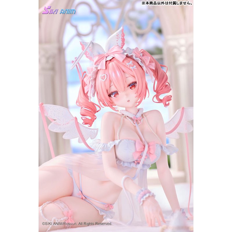 White Rabbit Rosu Angel ver. Illustrated by Rosuuri by SIKI ANIM - Shop at ToyCoin