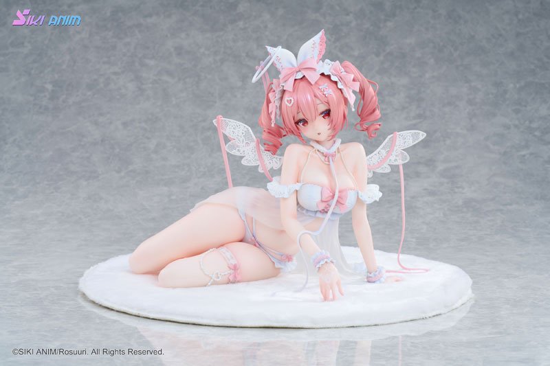 White Rabbit Rosu Angel ver. Illustrated by Rosuuri by SIKI ANIM - Shop at ToyCoin