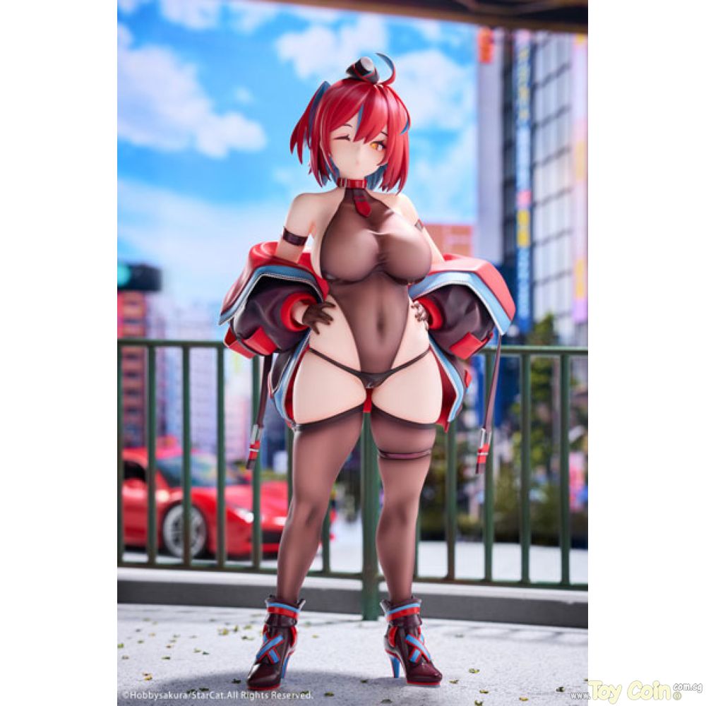 Rainbow Red Apple Illustrated by StarCat