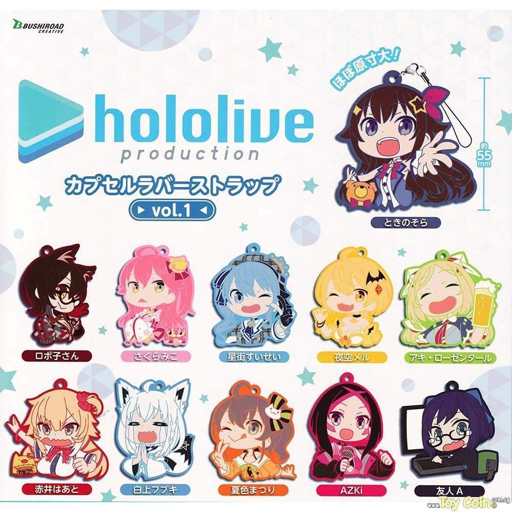 Hololive Capsule Rubber Strap Vol. 1 by Bushiroad - Shop at ToyCoin