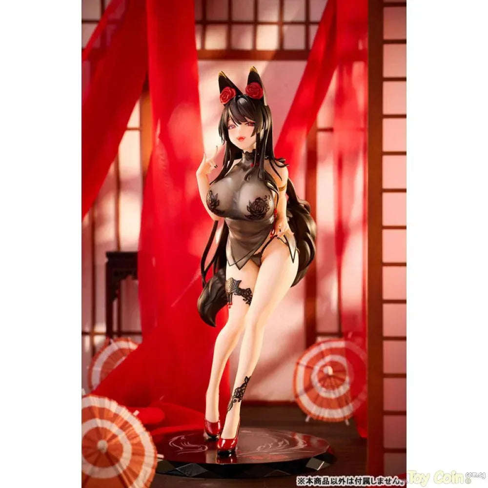 Rose Fox Girl Blooming in Midwinter Illustrated by TACCO by Maxcute - Shop at ToyCoin