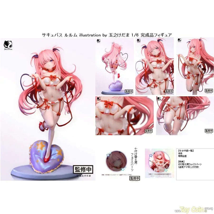 Succubus Rurumu Illustration by Kedama Tamano by BearPanda - Shop at ToyCoin
