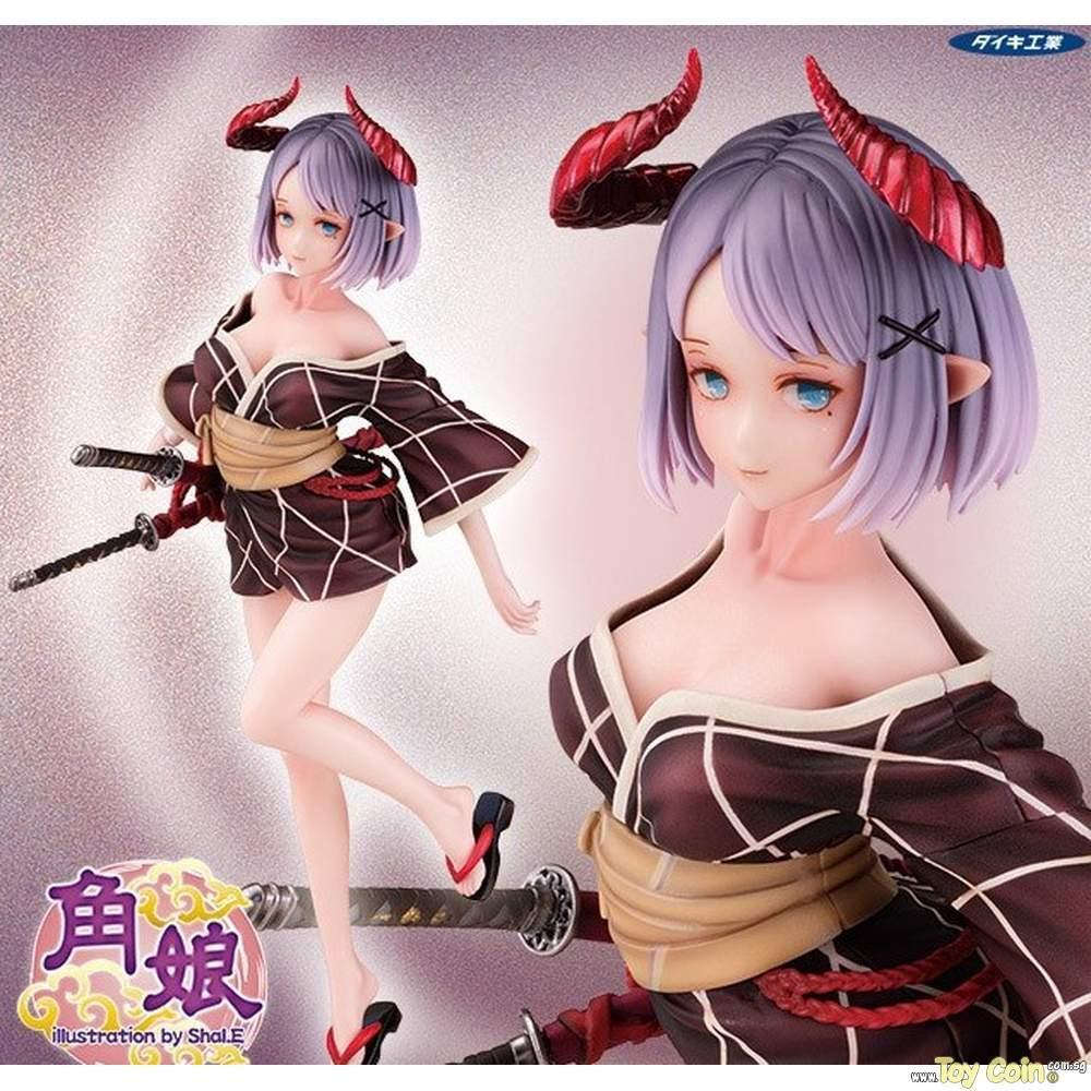 Tsunokko illustration by Shal.E by Daiki Kougyou - Shop at ToyCoin